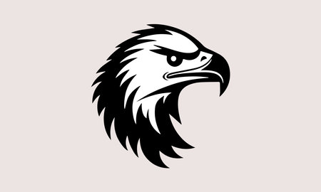Simple eagle icon vector conceptのイラスト素材