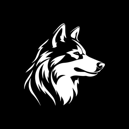 Creative Dog logo Icon inspirationのイラスト素材