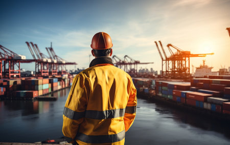 Safety-Clad Industry Workerの素材