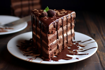 Photo of a Scrumptious Chocolate Cakeの素材