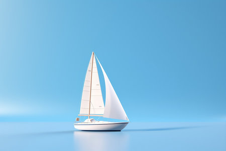 High-Quality Simple Minimalist 3D Illustration of a Conceptの素材