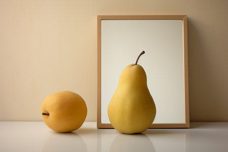Captivating Minimalist Realistic Photography of a Pearの素材