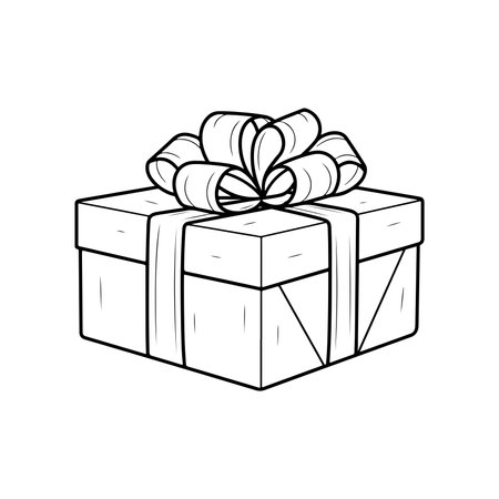 Gifts Shape Vectorのイラスト素材