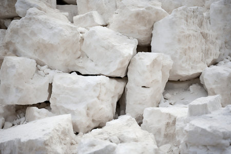 Geological Wonders - Detailed View of Limestone Rocks.の素材