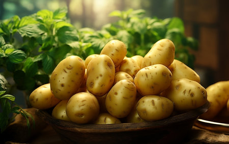 Unlocking the Nutritional Benefits of Potatoes Vitamins and Mineralsの素材