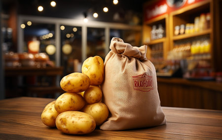 Hyper-Realistic Potato Bagの素材