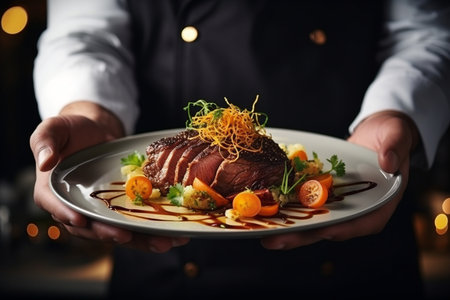 Food Stylist Crafting a Modern Masterpieceの素材