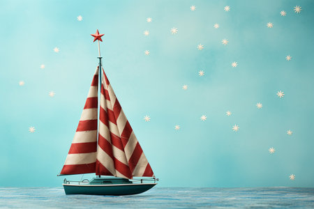 Sailboats and Stars: The Symbolism of Sailboats on Holidaysの素材
