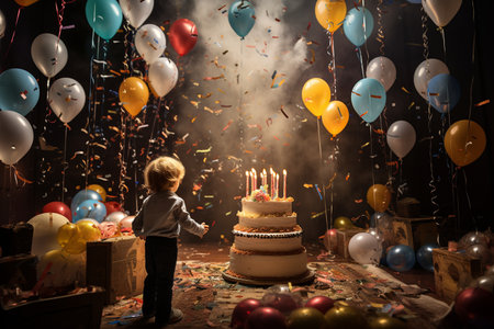 Capturing the Birthday Party Spiritの素材