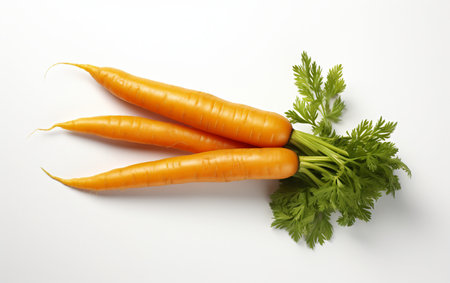 High-Resolution Carrot Render in 8Kの素材