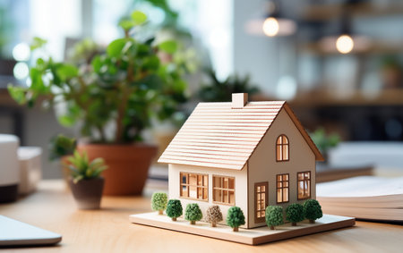 Tiny House Decorative Model.の素材