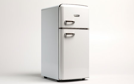 Modern Refrigerator Illustration in 8K Realism.の素材