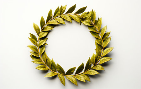 Elegant Laurel Wreathの素材