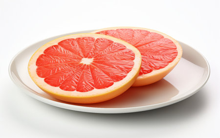 Fresh Grapefruit Sliceの素材