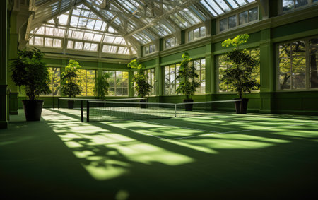 Indoor Tennis.の素材