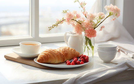 Morning Meal Beautifully Arrangedの素材