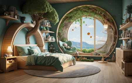 Kids Room with Naturalの素材