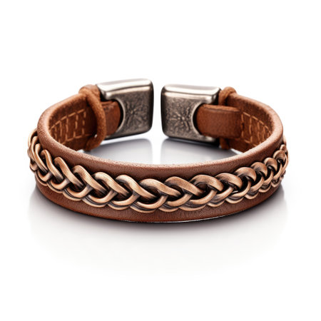 Exquisite Leather Braceletの素材