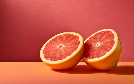 Citrus Zest: Energetic Grapefruit Burstの素材