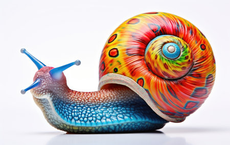 Spiraled Gastropod Chromatic Snailの素材