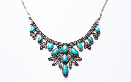 Turquoise with Silver Accentsの素材