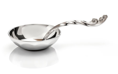 Silver Spoon with Delicate Twistsの素材