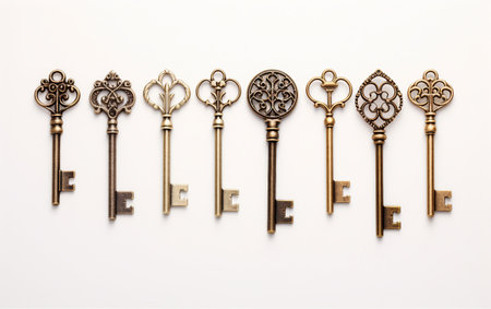Vintage Key Setの素材