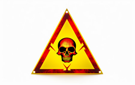 Yellow Toxic Warningの素材