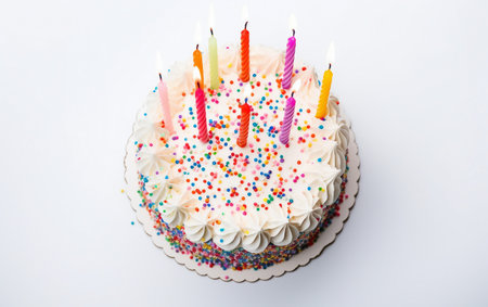 Colorful Birthday Cakeの素材