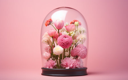 Abundant Blooms in Bulb Glassの素材