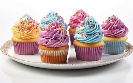 Cupcakes with Creamy Frostingの素材