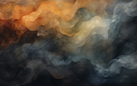 Dark and Textured Watercolor Surfaceの素材