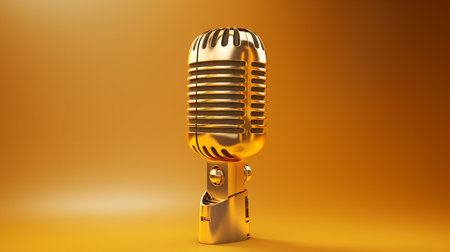 Podcast Pod in Golden Huesの素材