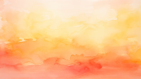 Colorful Sunset Paintingの素材