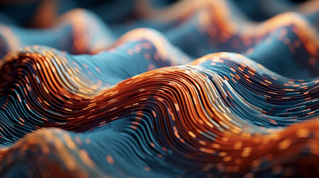 Extreme Close-Up Macro Photography of Vibrating Stringsの素材