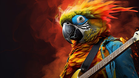 Cool Shades Parrotの素材