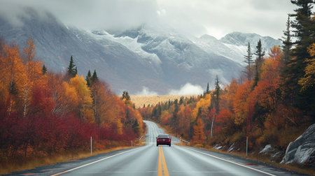 Exploring Mountainous Forest Roadsの素材