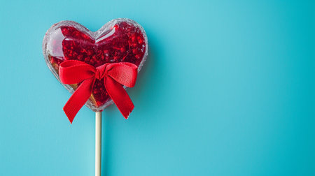 A Red-Bowed Heart Candyの素材