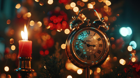 Red and Gold Themed countdownの素材