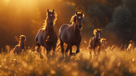 A Wild Horse Family Gallopingの素材