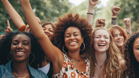 A Diverse Celebration of Womenの素材