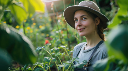A Woman's Vision for Sustainable Community Gardensの素材