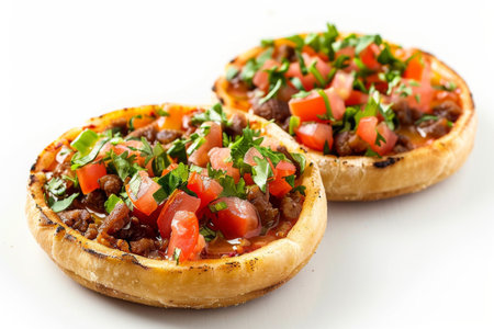 Flavorful Mexican Corn Cakes Delight Isolated On Transparent Backgroundの素材