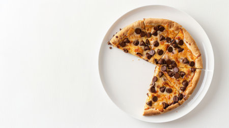 Chunk of chocolate chip pizzaの素材