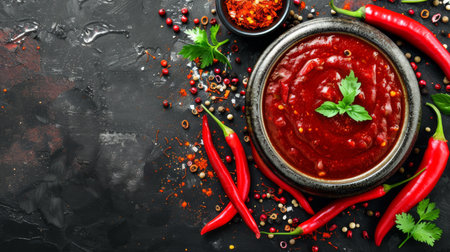 Exploring the Heat of Chili Sauceの素材