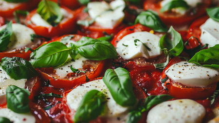 A Close-up of Irresistible Pizza Perfectionの素材