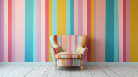 Vibrant Pastels: Multi-Color Retro Designの素材