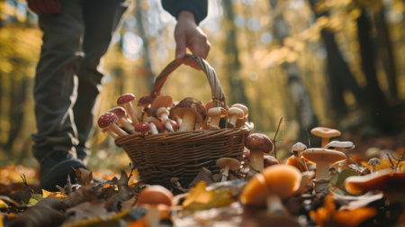 Mushroom Picking in the Woodsの素材
