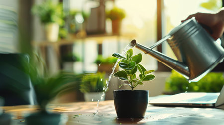 Home Gardening: Caring for Indoor Plantsの素材