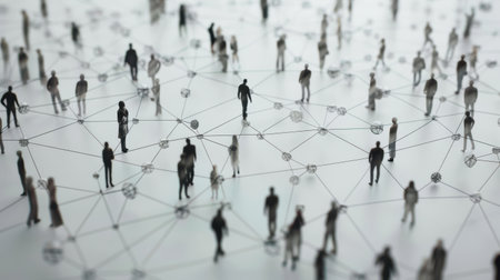 Connecting the Dots Visualizing a Network of Peopleの素材